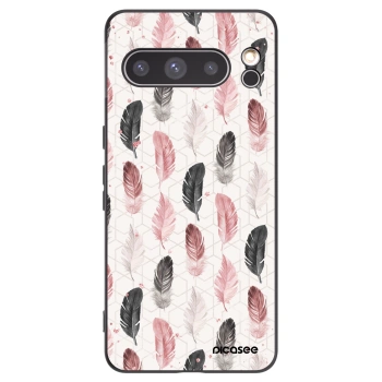 Picasee silikónový čierny obal pre Google Pixel 8 Pro - Pírka 2