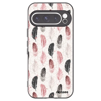 Picasee silikónový čierny obal pre Google Pixel 9 Pro - Pírka 2