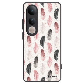 Picasee silikónový čierny obal pre Vivo V50 Lite 5G - Pírka 2