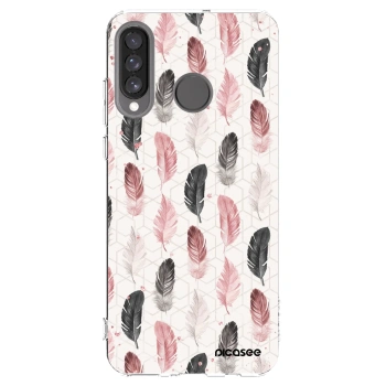 Picasee silikónový prehľadný obal pre Huawei P30 Lite - Pírka 2
