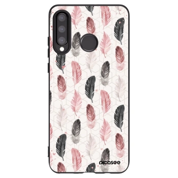 Picasee silikónový čierny obal pre Huawei P30 Lite - Pírka 2