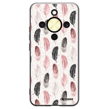 Picasee silikónový čierny obal pre Honor Magic8 Lite 5G - Pírka 2