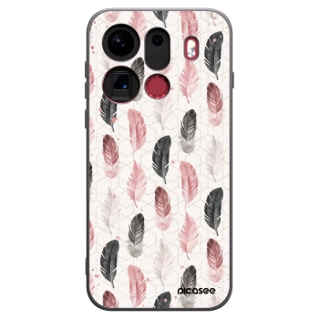 Picasee silikónový čierny obal pre OPPO Find X9 Pro - Pírka 2