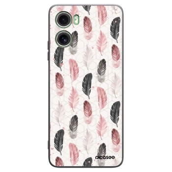 Picasee silikónový čierny obal pre Motorola Moto G06 - Pírka 2