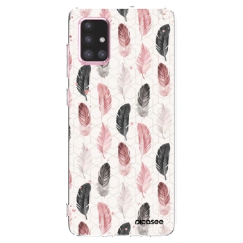 Picasee silikónový prehľadný obal pre Samsung Galaxy A71 A715F - Pírka 2