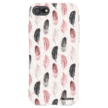 Picasee silikónový prehľadný obal pre Apple iPhone SE 2020 - Pírka 2