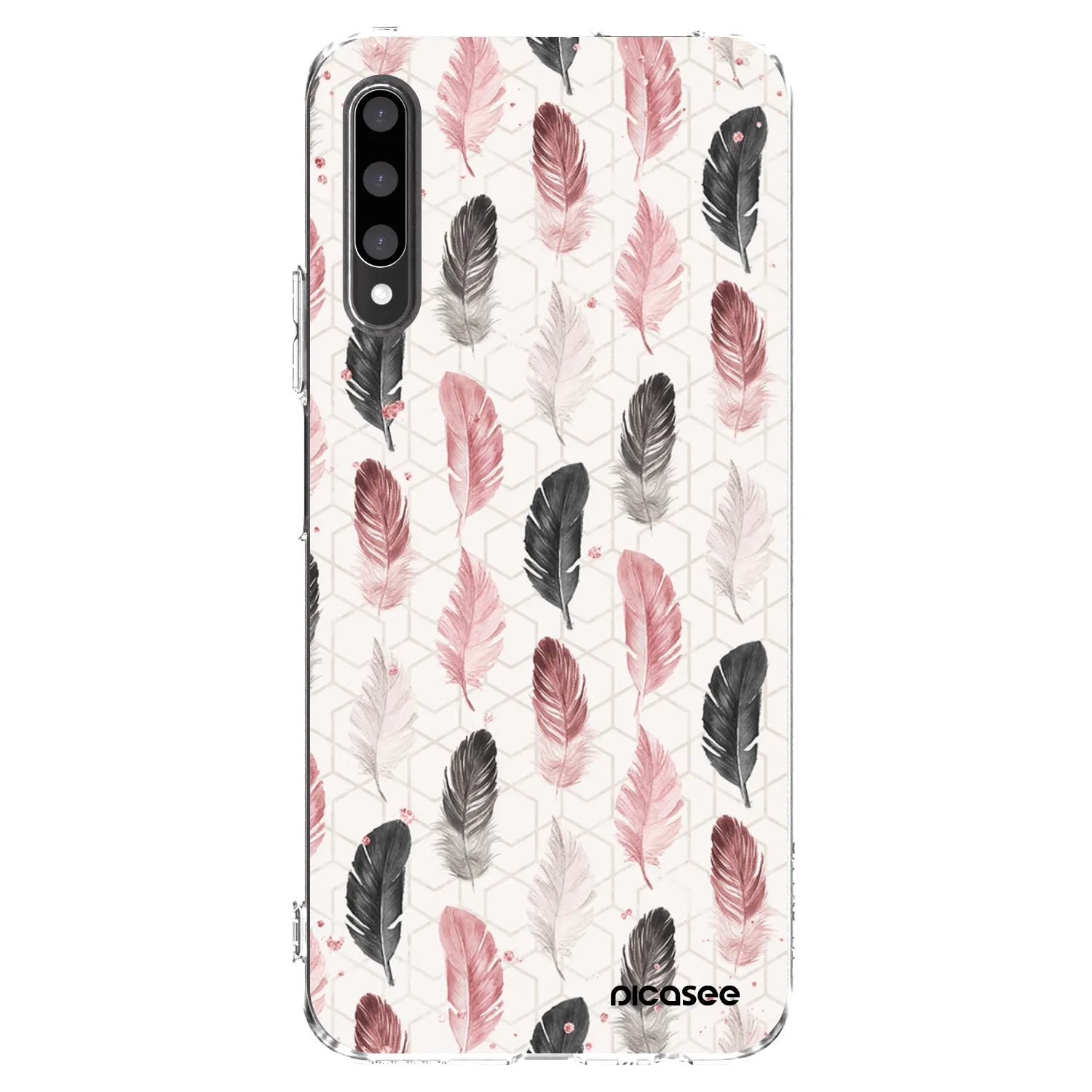 Picasee silikónový prehľadný obal pre Honor 9X Pro - Pírka 2