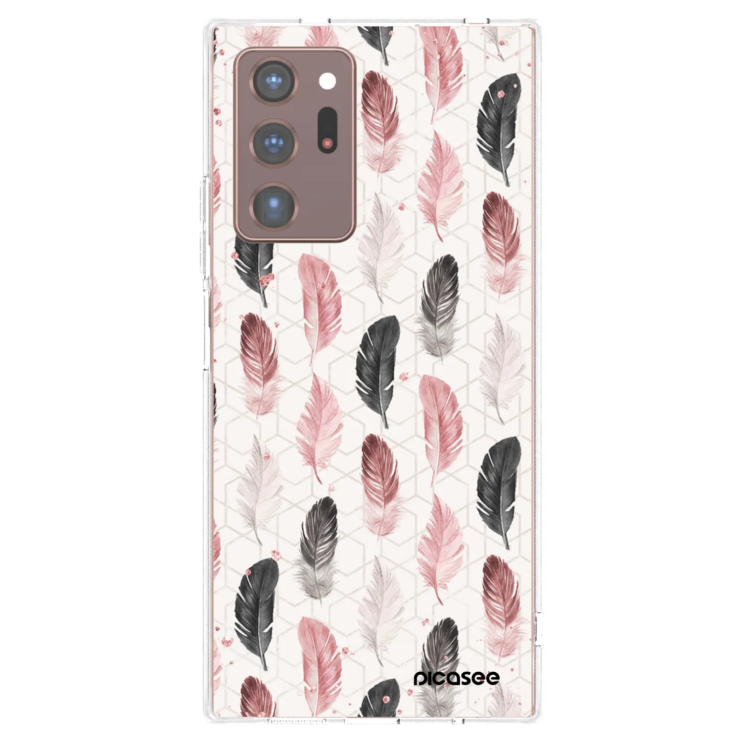 Picasee silikónový prehľadný obal pre Samsung Galaxy Note 20 Ultra - Pírka 2