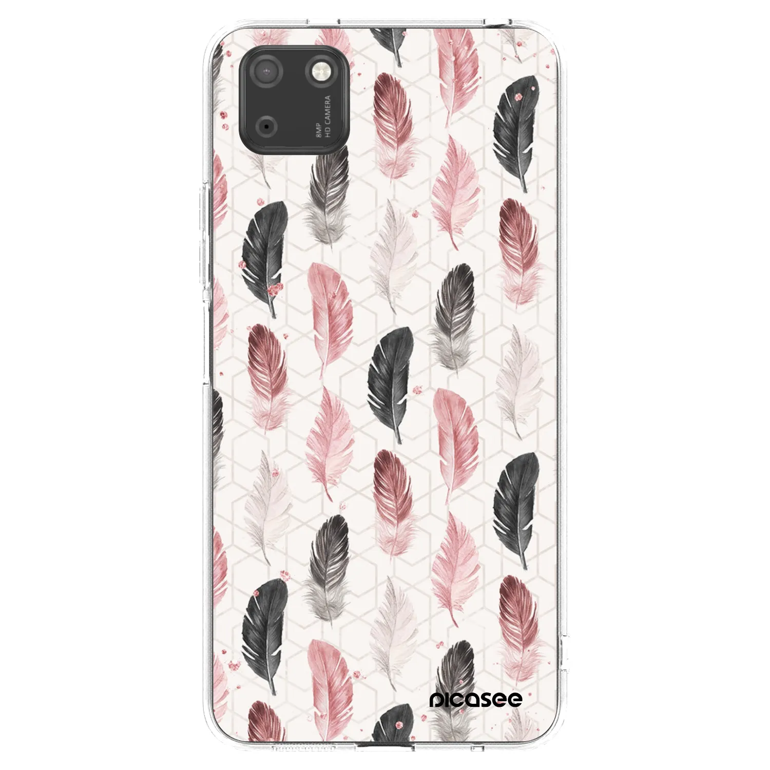 Picasee silikónový prehľadný obal pre Huawei Y5P - Pírka 2