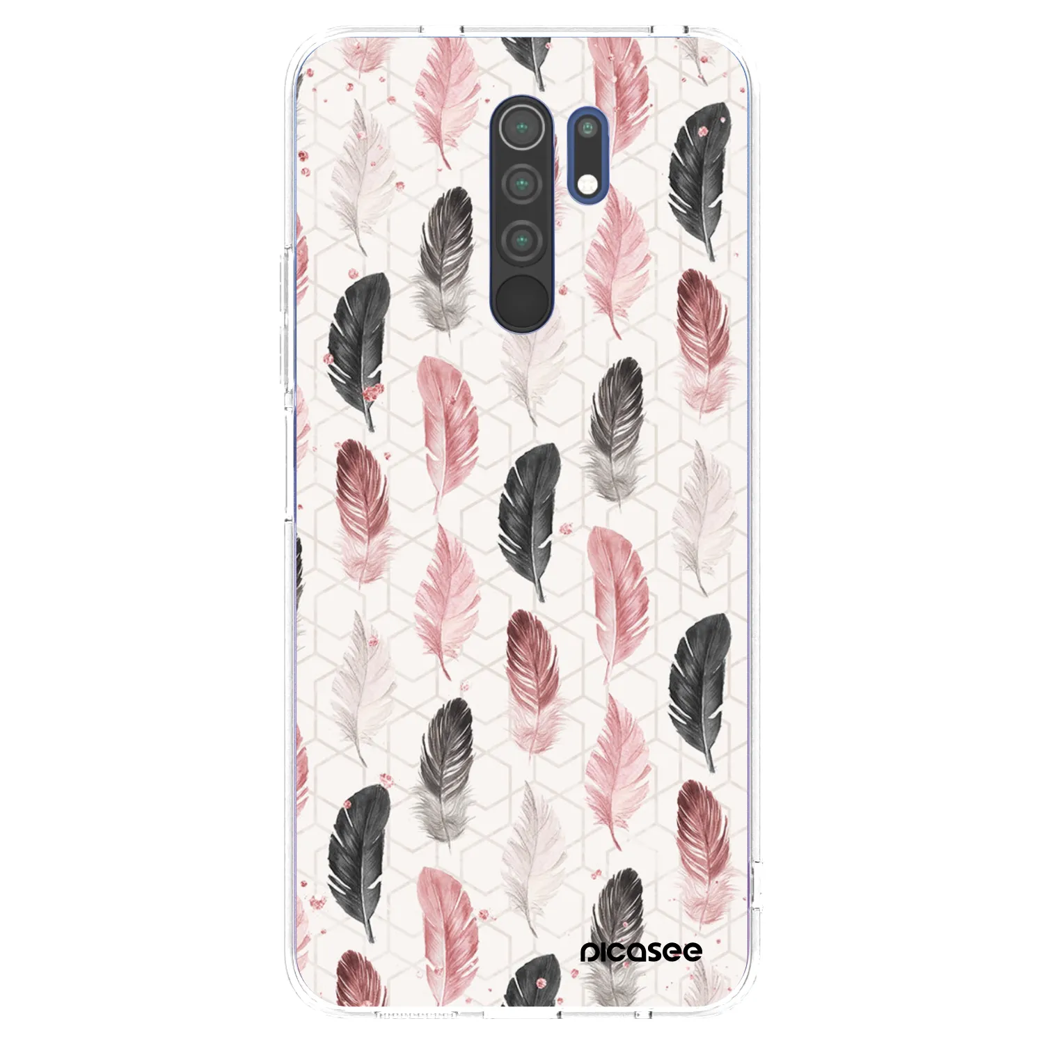 Picasee silikónový prehľadný obal pre Xiaomi Redmi 9 - Pírka 2