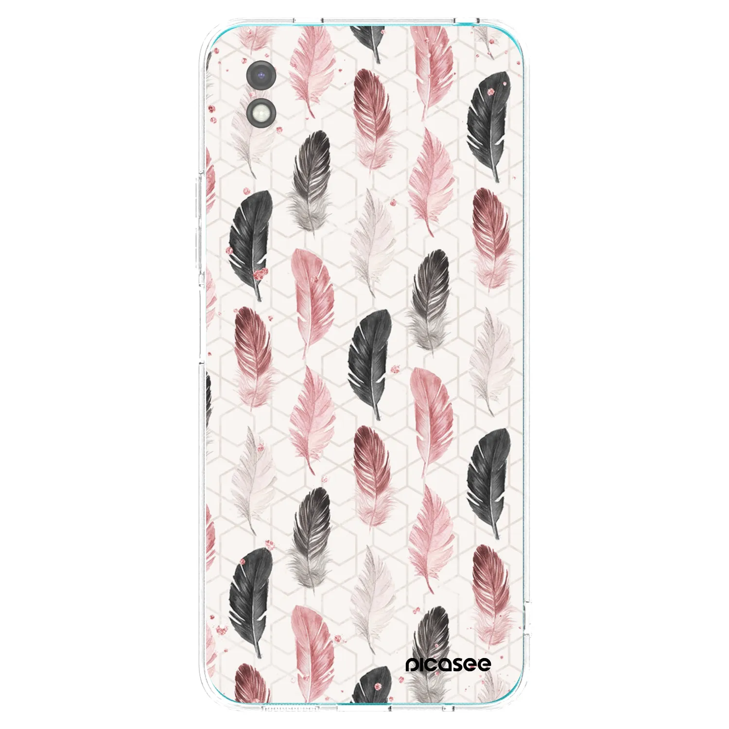 Picasee silikónový čierny obal pre Xiaomi Redmi 9A - Pírka 2