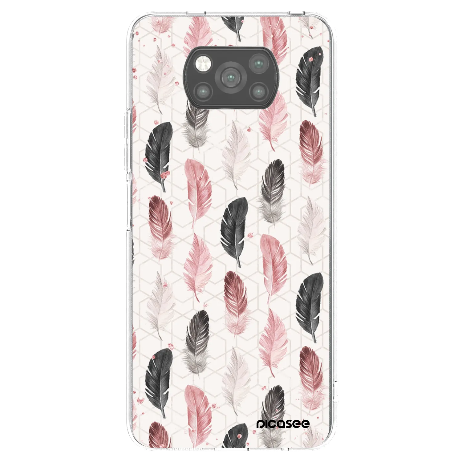 Picasee silikónový čierny obal pre Xiaomi Poco X3 - Pírka 2