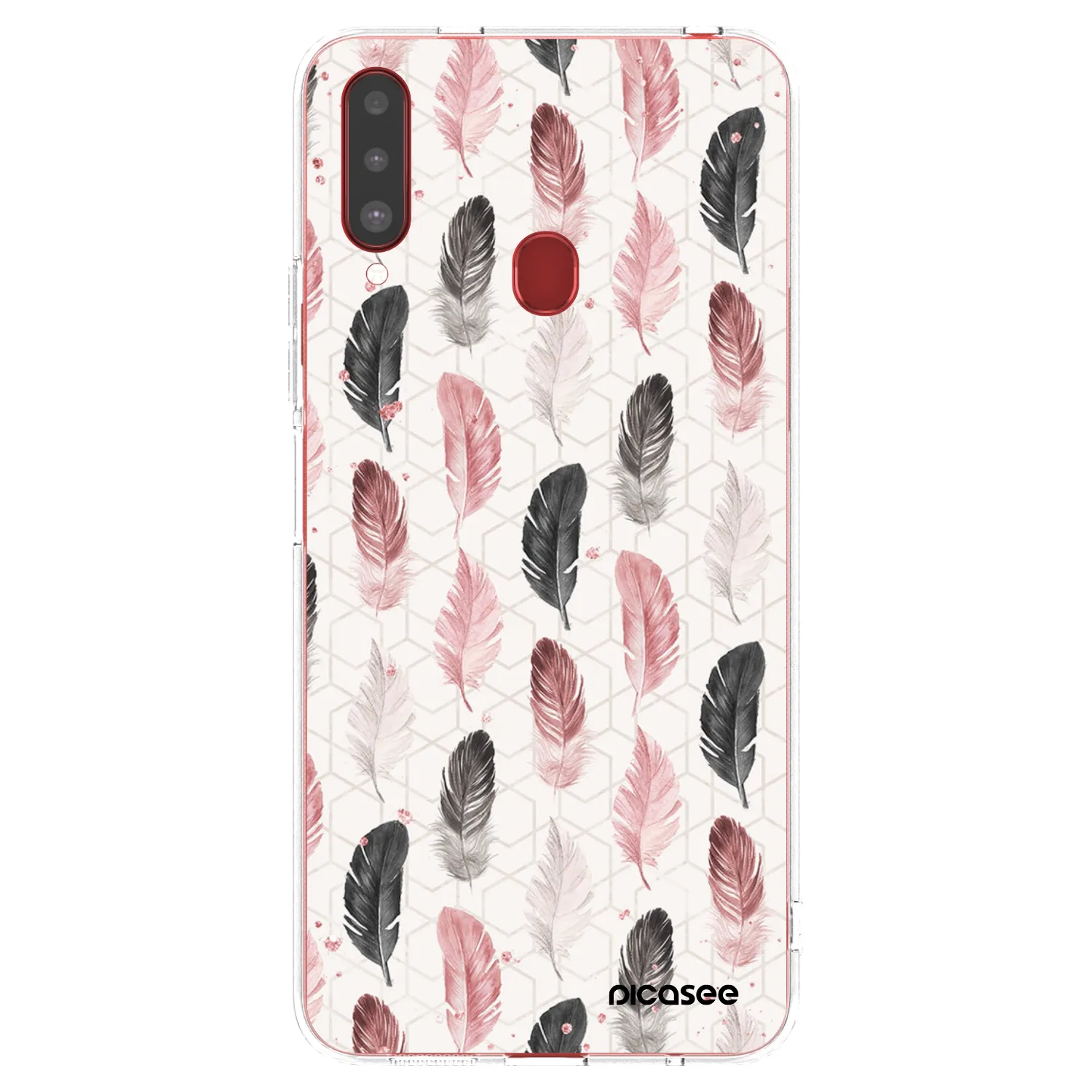 Picasee silikónový prehľadný obal pre Samsung Galaxy A20s - Pírka 2