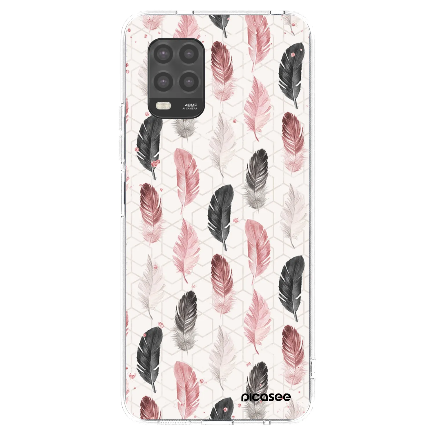 Picasee silikónový prehľadný obal pre Xiaomi Mi 10 Lite - Pírka 2