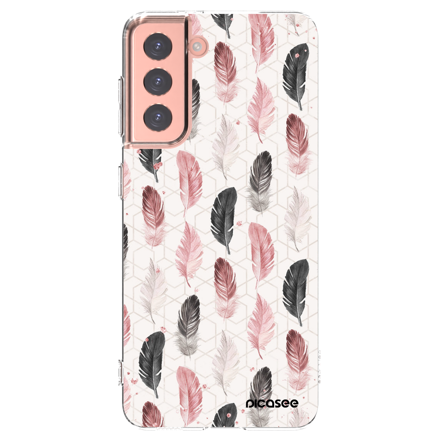 Silikónový prehľadný obal pre Samsung Galaxy S21 5G G991B - Pírka 2