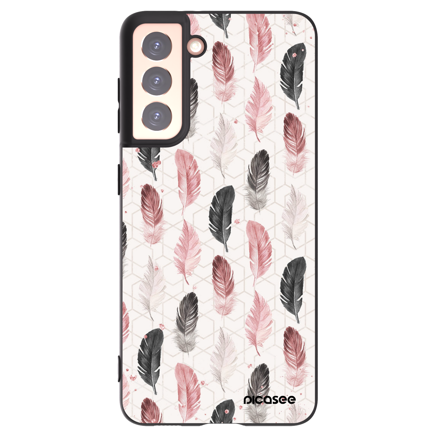 Silikónový čierny obal pre Samsung Galaxy S21 5G G991B - Pírka 2