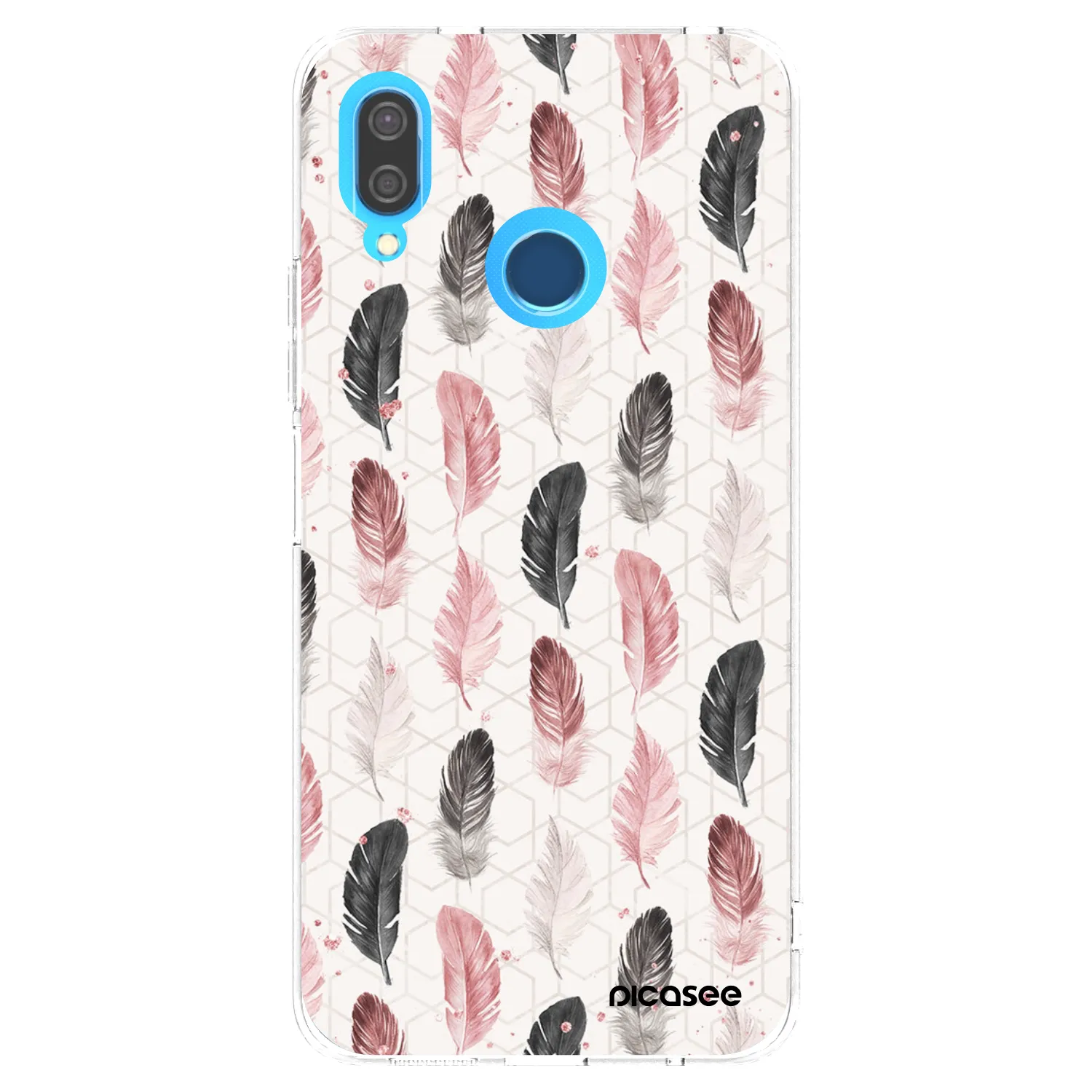 Picasee silikónový prehľadný obal pre Huawei P20 Lite - Pírka 2