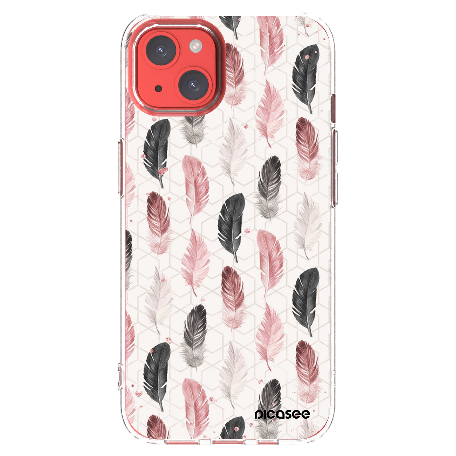 Picasee silikónový prehľadný obal pre Apple iPhone 13 - Pírka 2