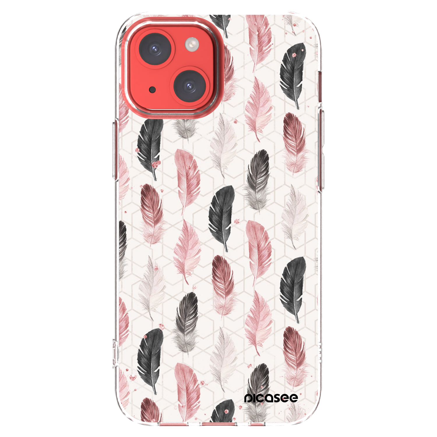 Picasee silikónový prehľadný obal pre Apple iPhone 13 mini - Pírka 2
