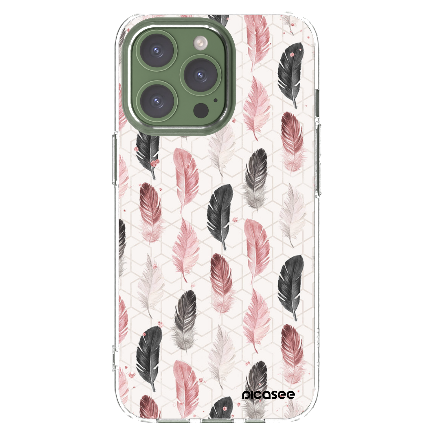 Picasee silikónový prehľadný obal pre Apple iPhone 13 Pro - Pírka 2