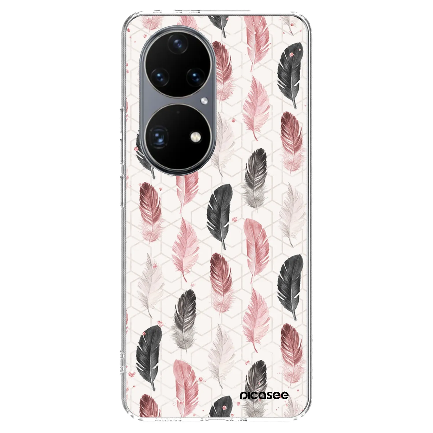 Picasee silikónový prehľadný obal pre Huawei P50 - Pírka 2