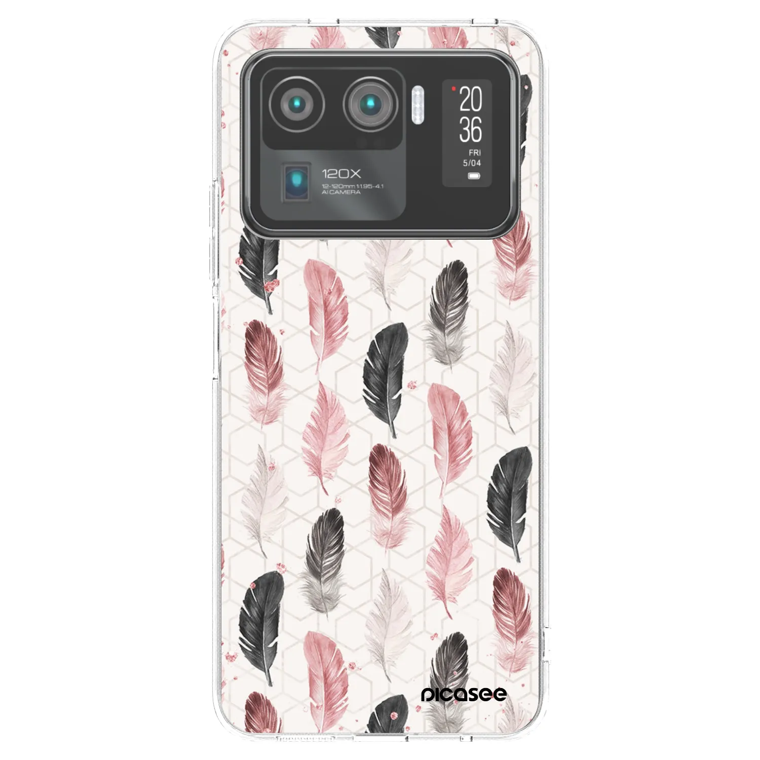 Picasee silikónový prehľadný obal pre Xiaomi Mi 11 Ultra - Pírka 2