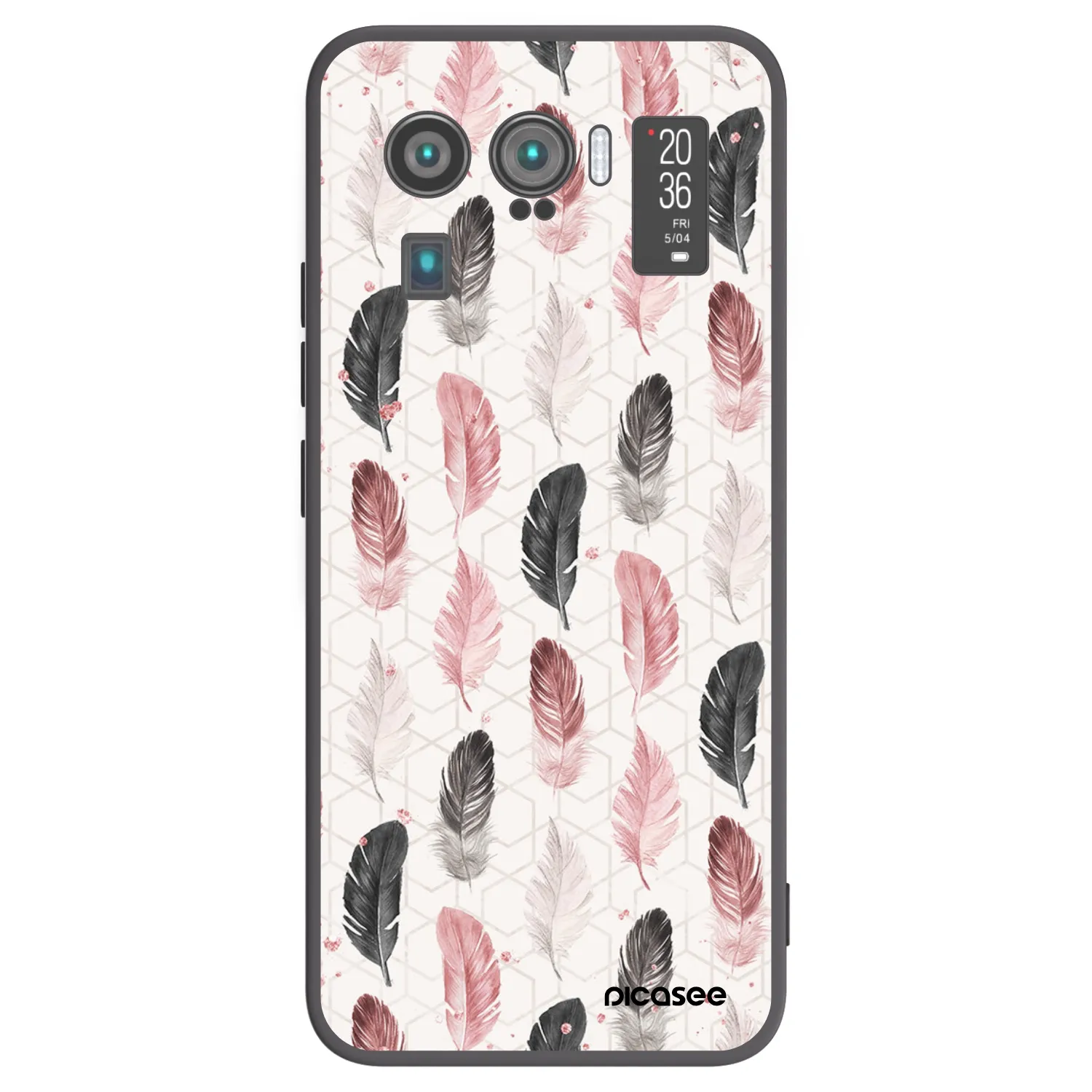 Picasee silikónový čierny obal pre Xiaomi Mi 11 Ultra - Pírka 2