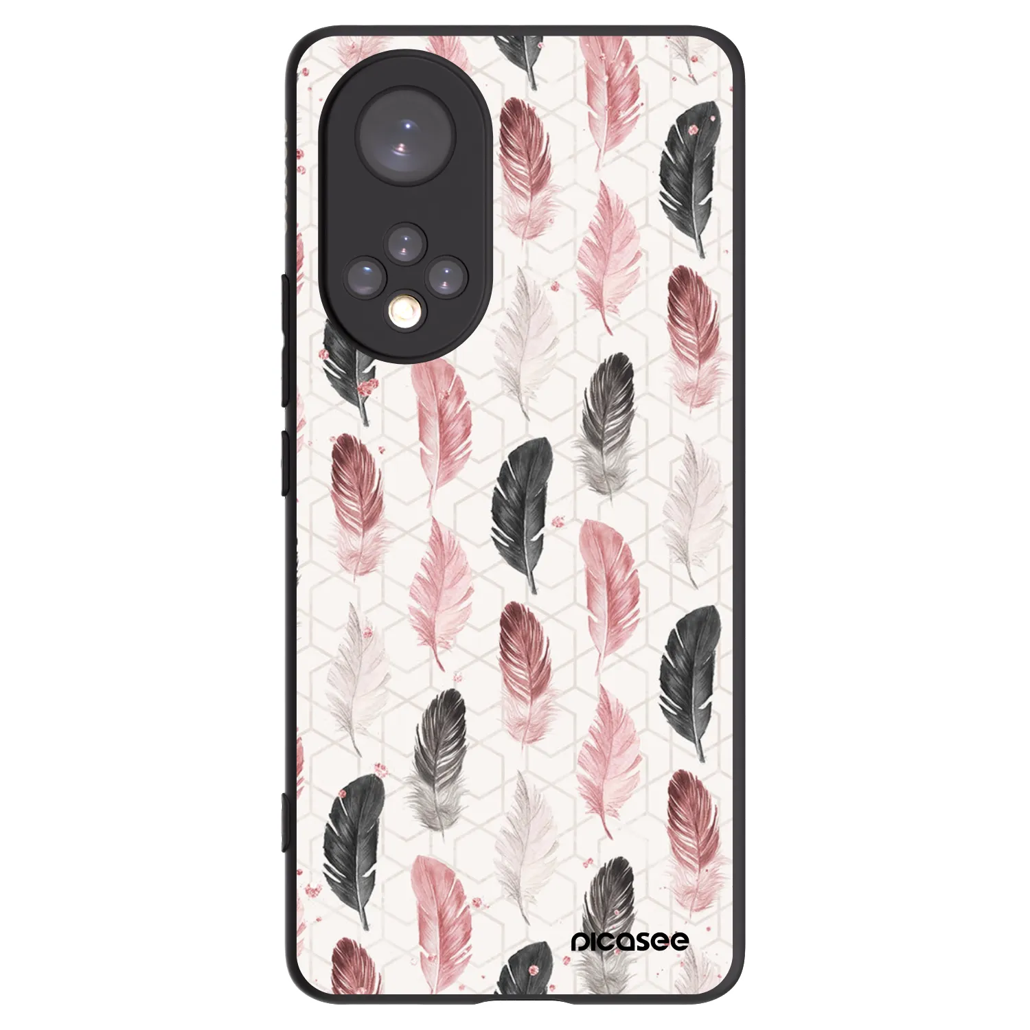 Picasee silikónový čierny obal pre Honor 50 5G - Pírka 2