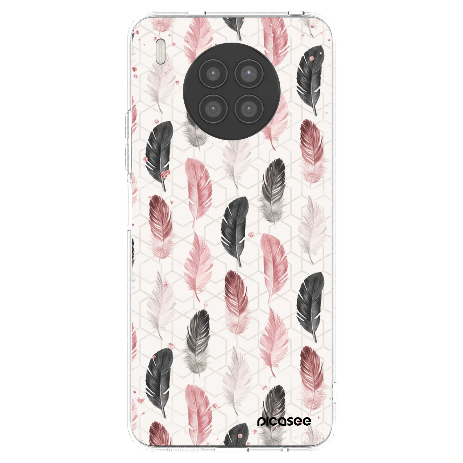 Picasee silikónový prehľadný obal pre Huawei Nova 8i - Pírka 2