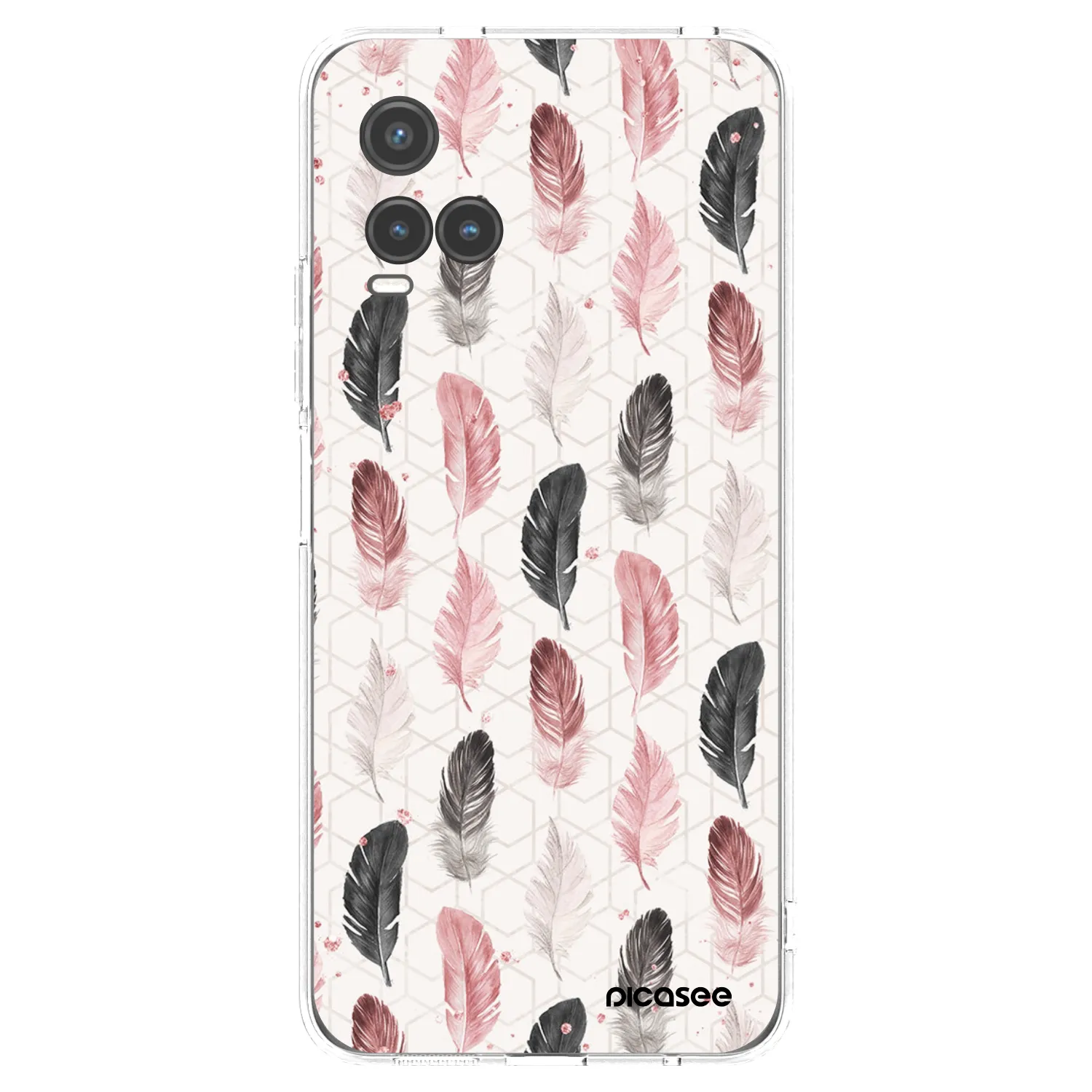 Picasee silikónový prehľadný obal pre Vivo Y33s - Pírka 2