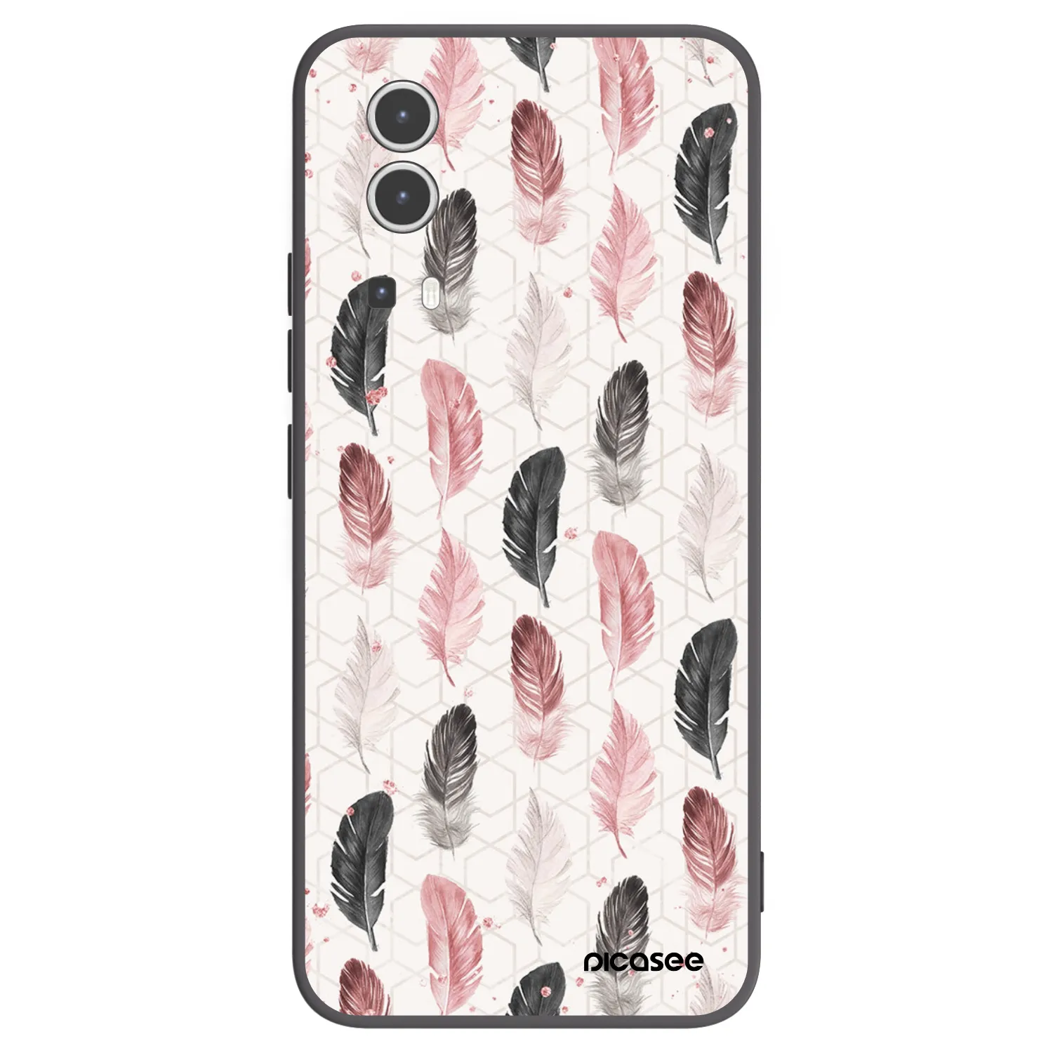 Picasee silikónový čierny obal pre Vivo Y72 5G - Pírka 2