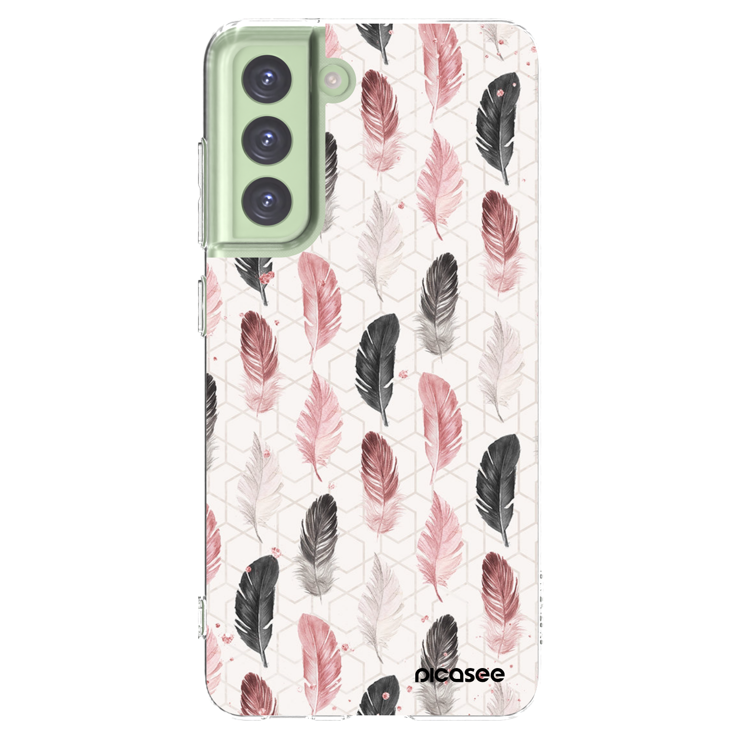 Picasee silikónový prehľadný obal pre Samsung Galaxy S21 FE 5G - Pírka 2
