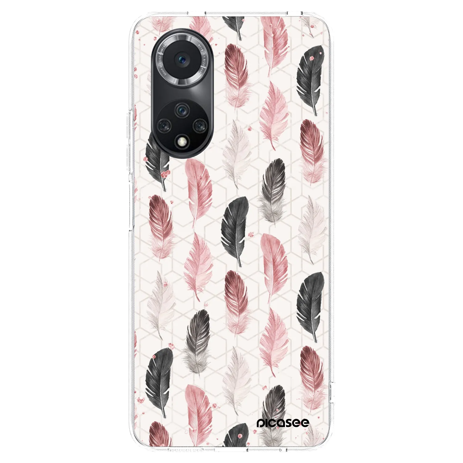 Silikónový prehľadný obal pre Huawei Nova 9 SE - Pírka 2