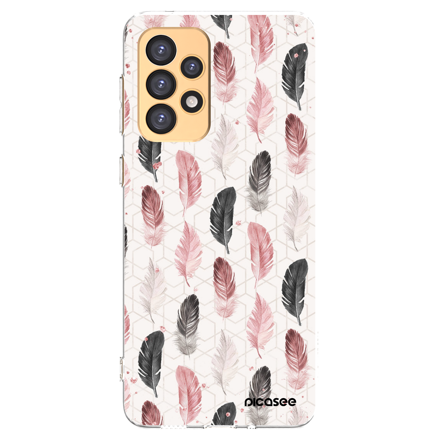 Picasee silikónový prehľadný obal pre Samsung Galaxy A33 5G A336 - Pírka 2