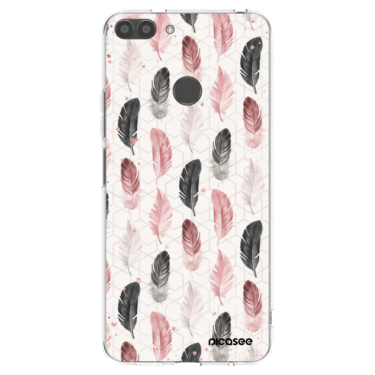 Picasee silikónový prehľadný obal pre Huawei P Smart - Pírka 2