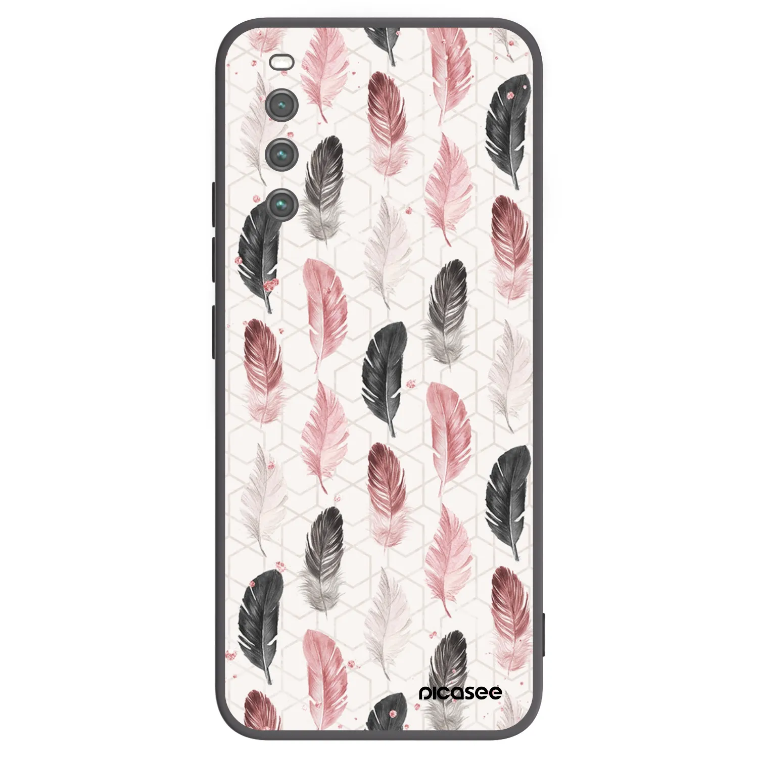 Picasee silikónový čierny obal pre Sony Xperia 10 IV 5G - Pírka 2