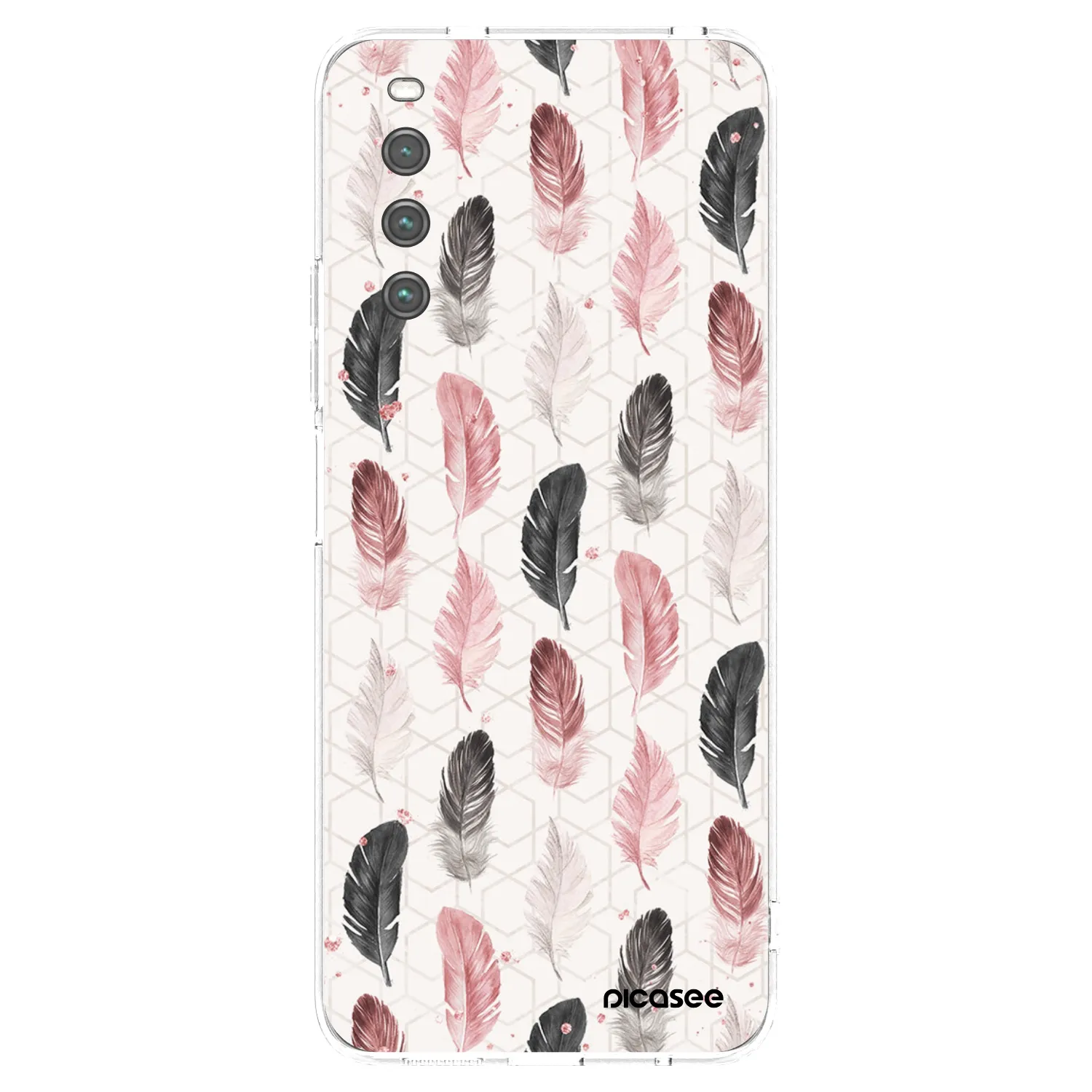 Picasee silikónový prehľadný obal pre Sony Xperia 10 IV 5G - Pírka 2