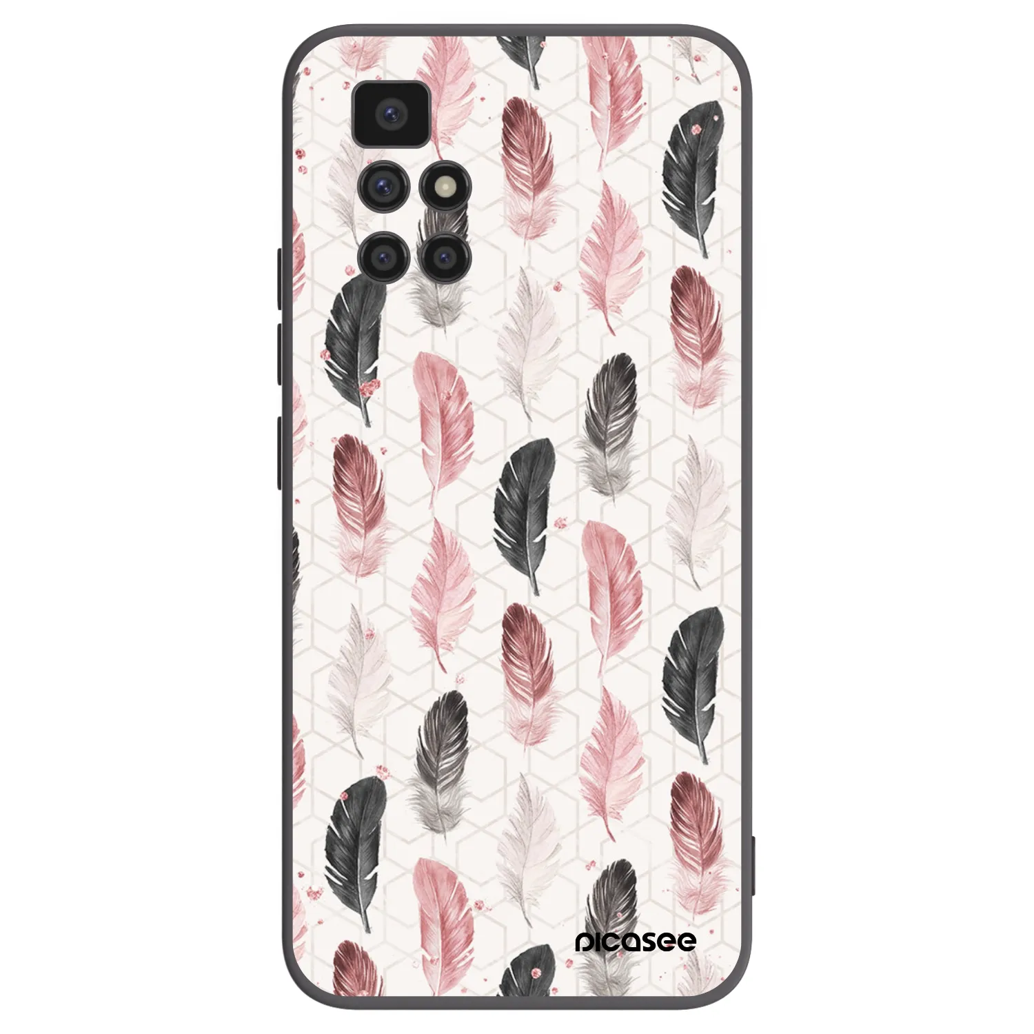 Picasee silikónový čierny obal pre Xiaomi Redmi 10 (2022) - Pírka 2