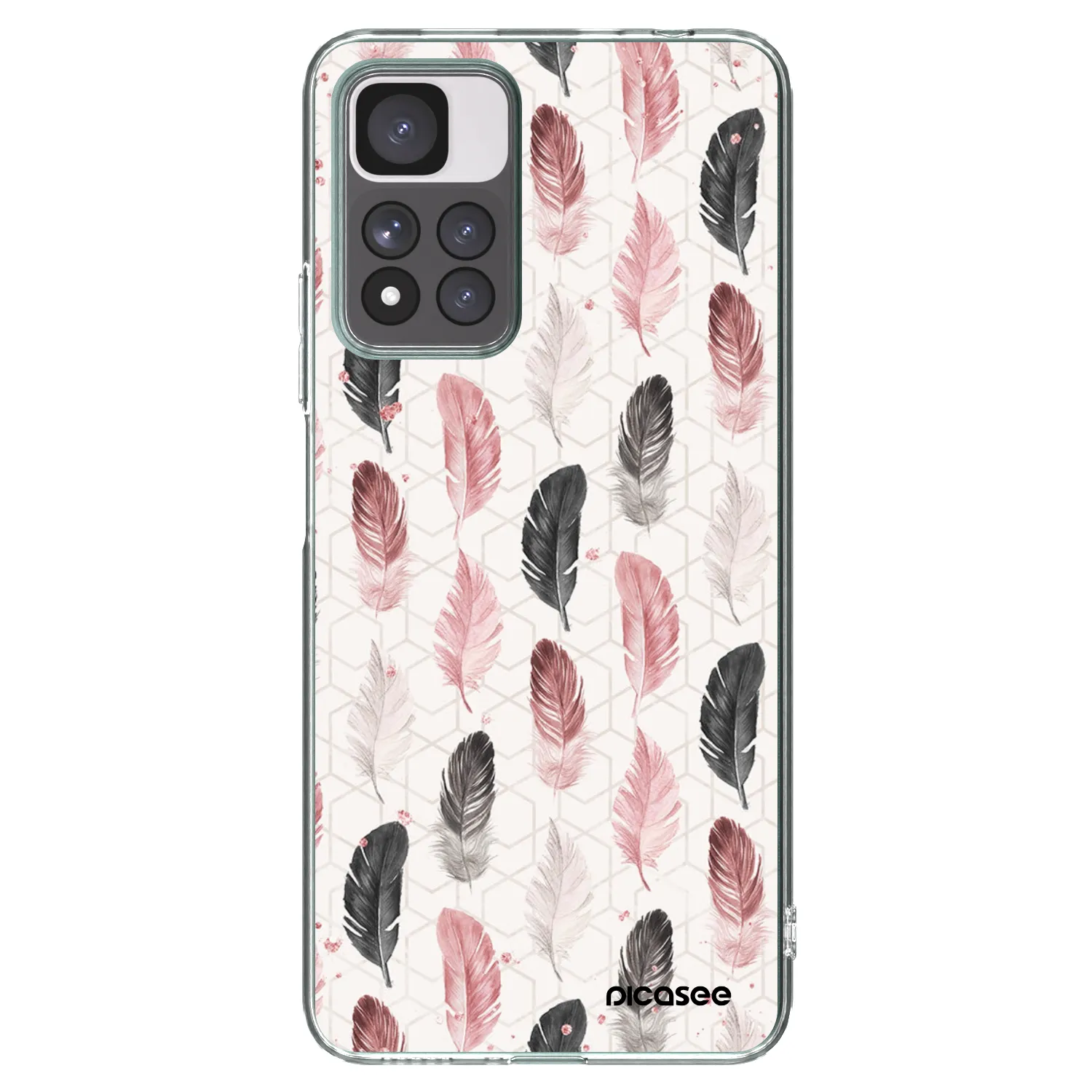 Picasee silikónový prehľadný obal pre Xiaomi Redmi Note 11 Pro+ 5G - Pírka 2