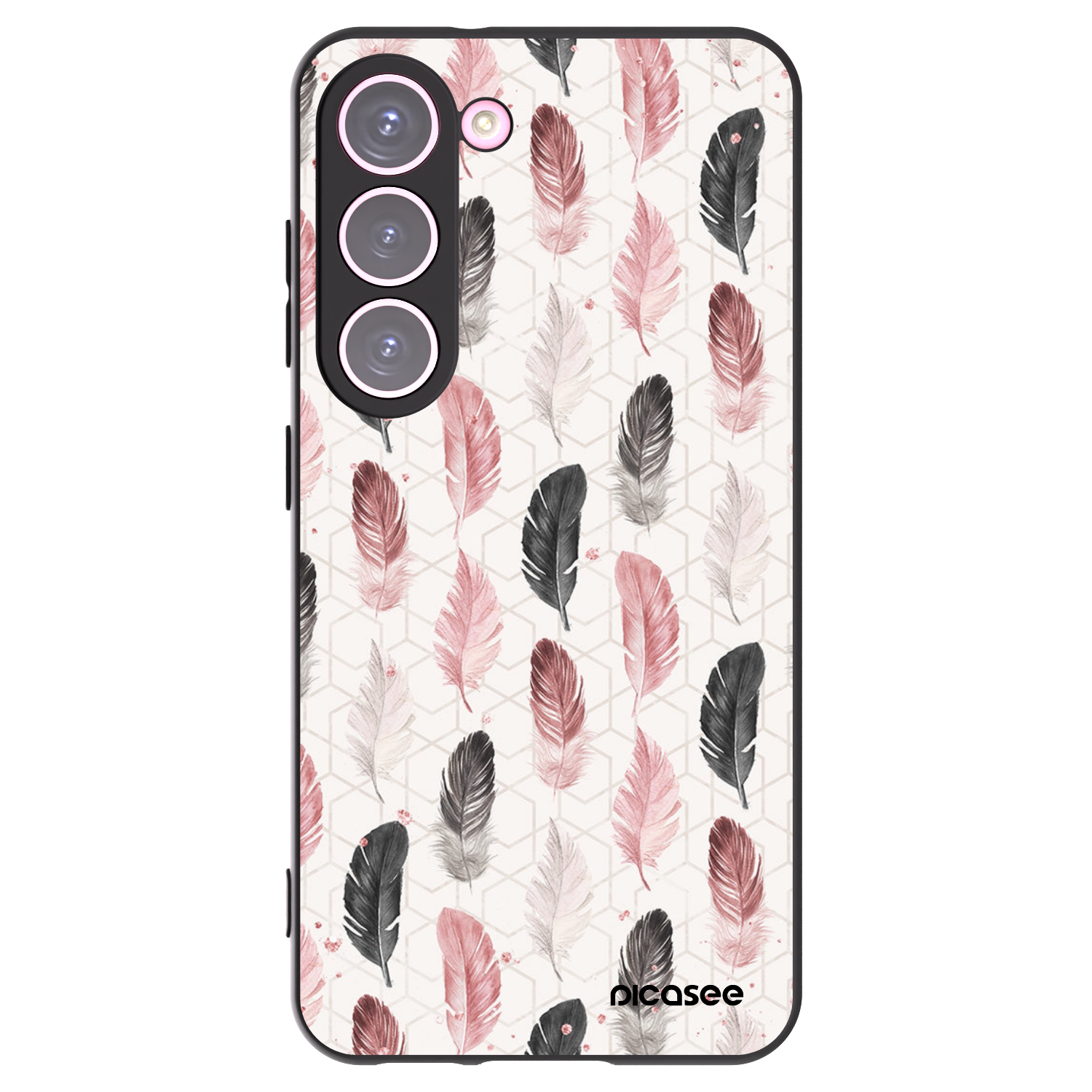 Picasee silikónový čierny obal pre Samsung Galaxy S23 5G - Pírka 2