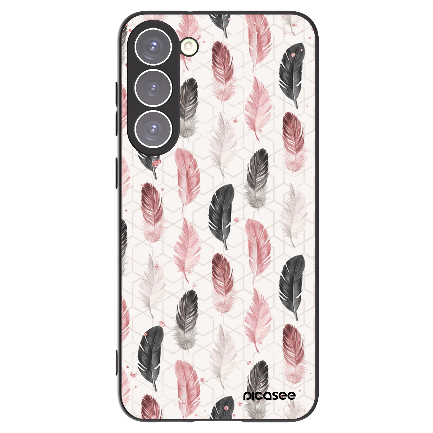 Picasee silikónový čierny obal pre Samsung Galaxy S23+ 5G - Pírka 2
