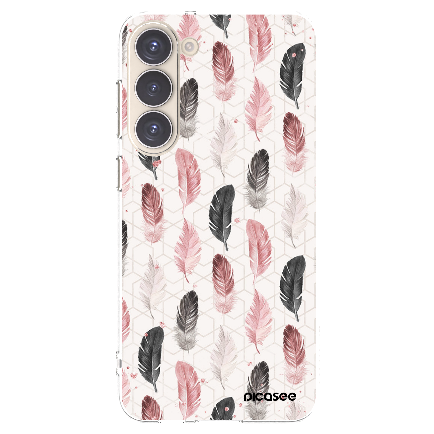Picasee silikónový prehľadný obal pre Samsung Galaxy S23+ 5G - Pírka 2