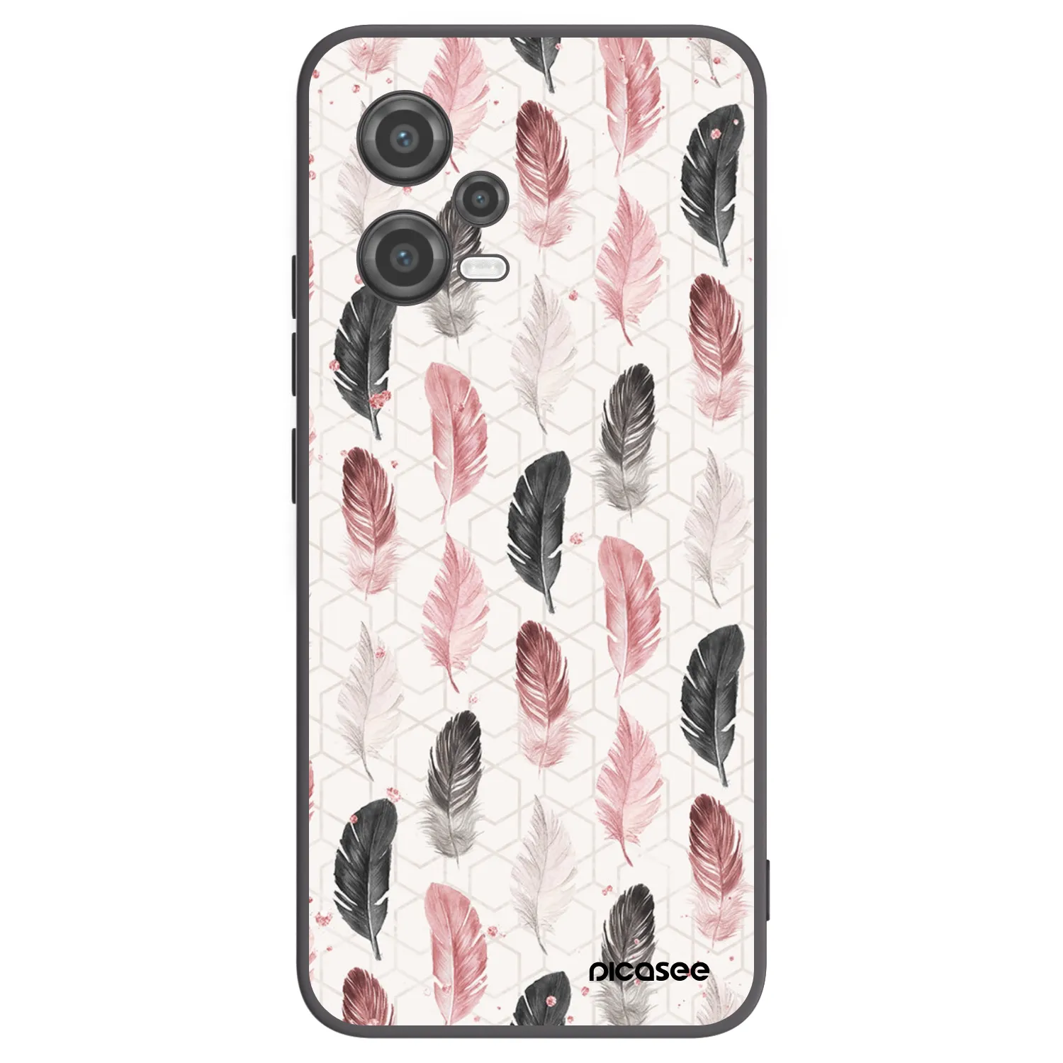 Picasee silikónový čierny obal pre Xiaomi Poco X5 - Pírka 2