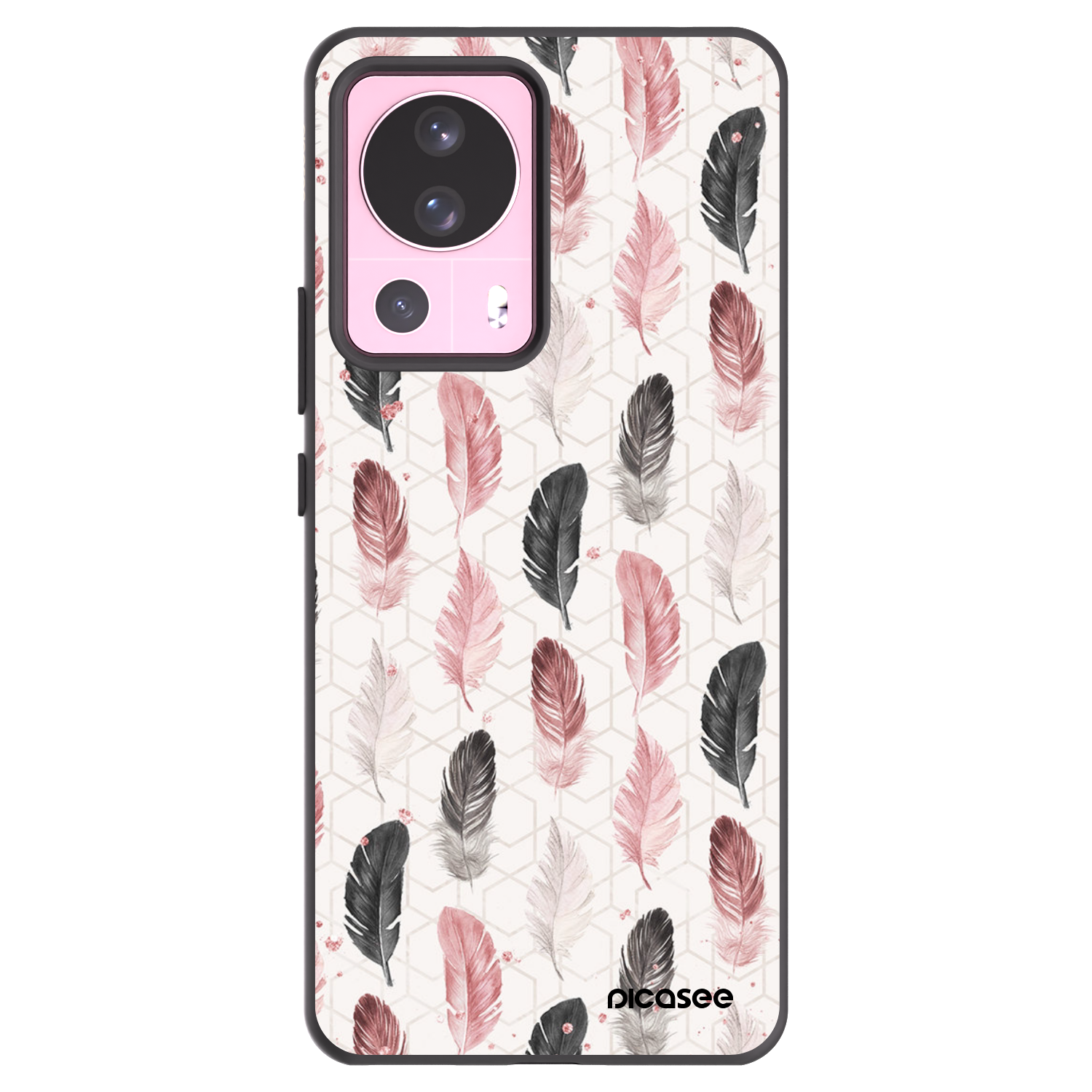 Picasee silikónový čierny obal pre Xiaomi 13 Lite - Pírka 2