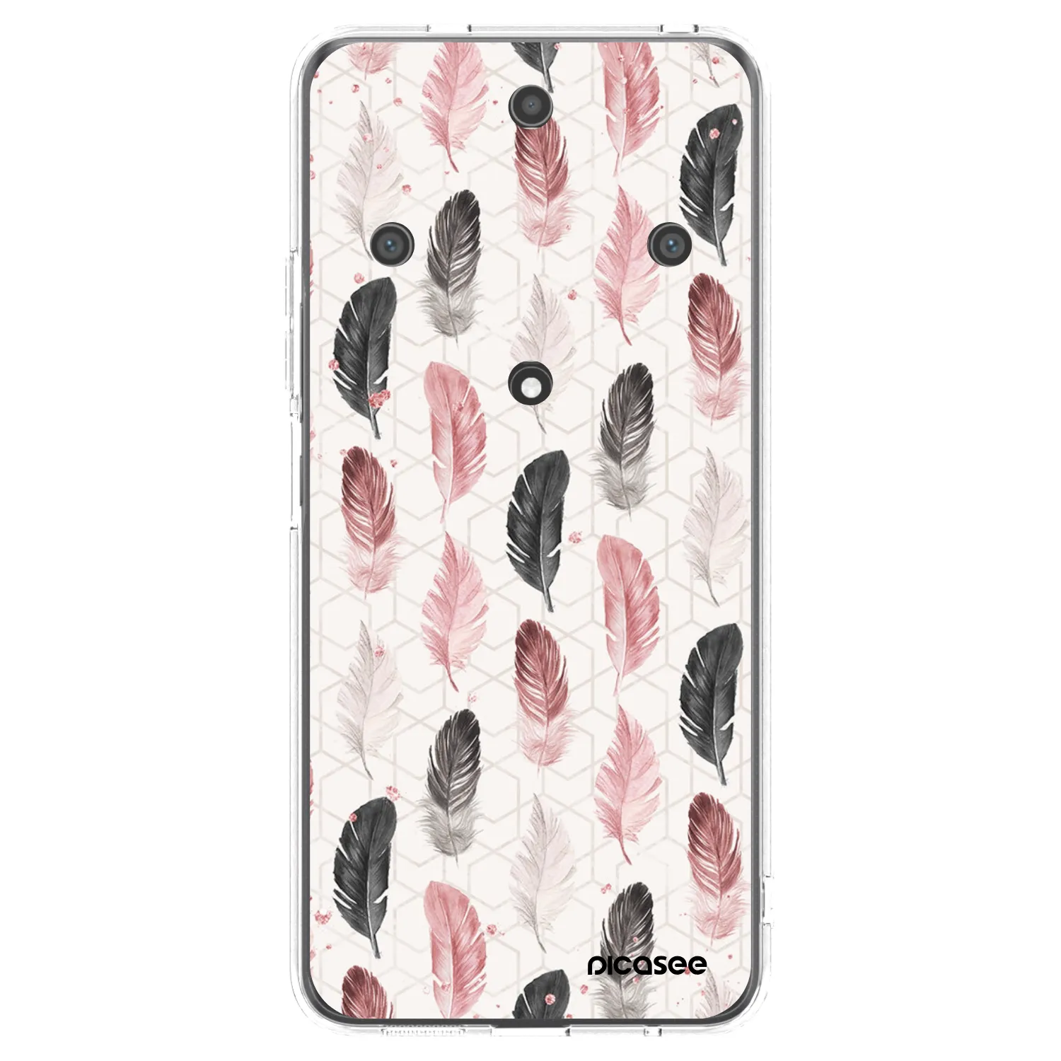 Picasee silikónový prehľadný obal pre Honor Magic5 Lite 5G - Pírka 2