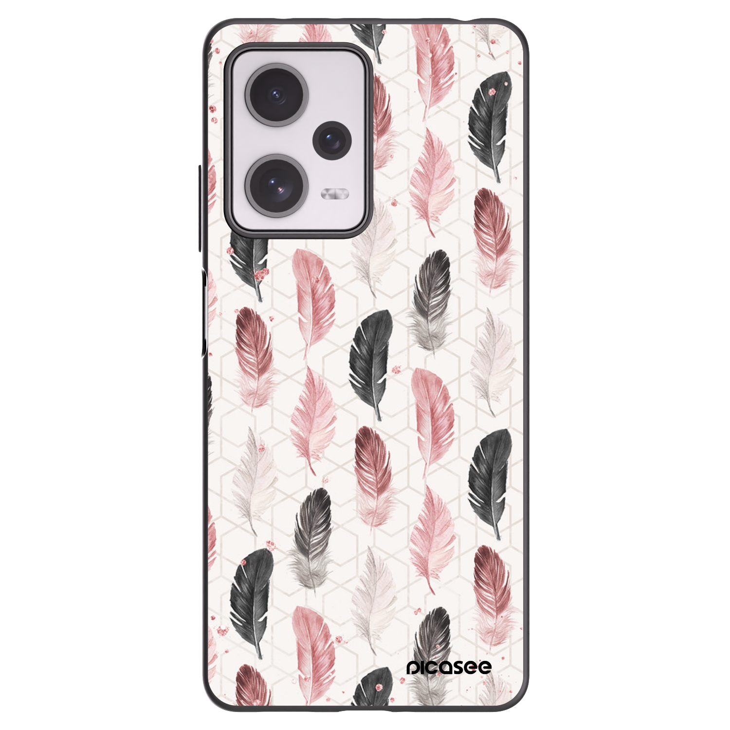 Picasee silikónový čierny obal pre Xiaomi Redmi Note 12 Pro+ 5G - Pírka 2
