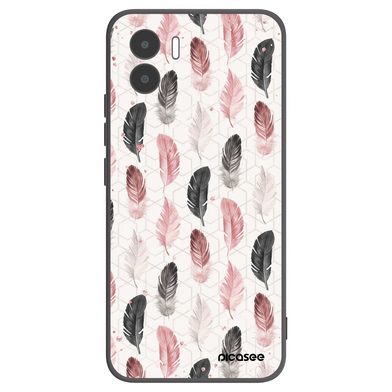 Picasee silikónový čierny obal pre Xiaomi Redmi A2 - Pírka 2