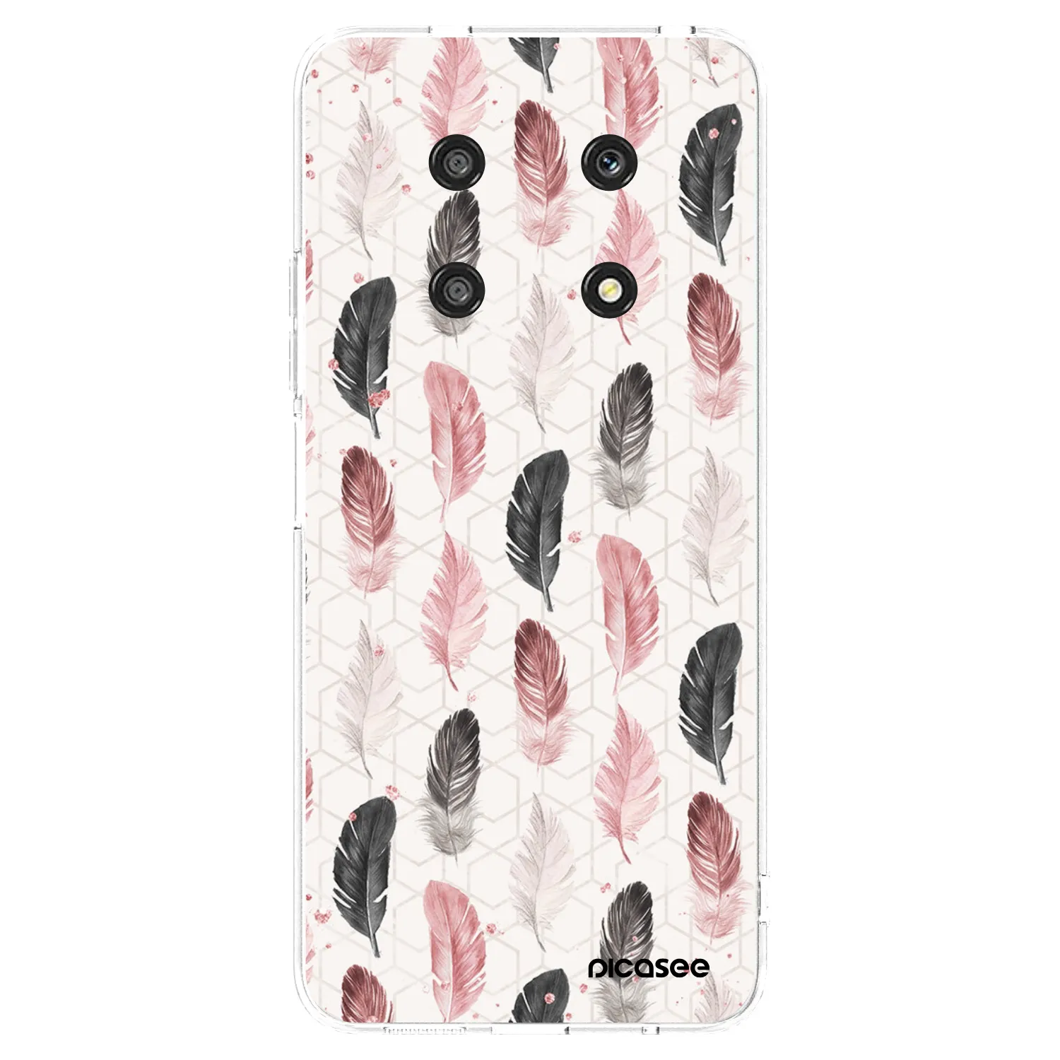 Picasee silikónový prehľadný obal pre Honor Magic4 Lite 5G - Pírka 2