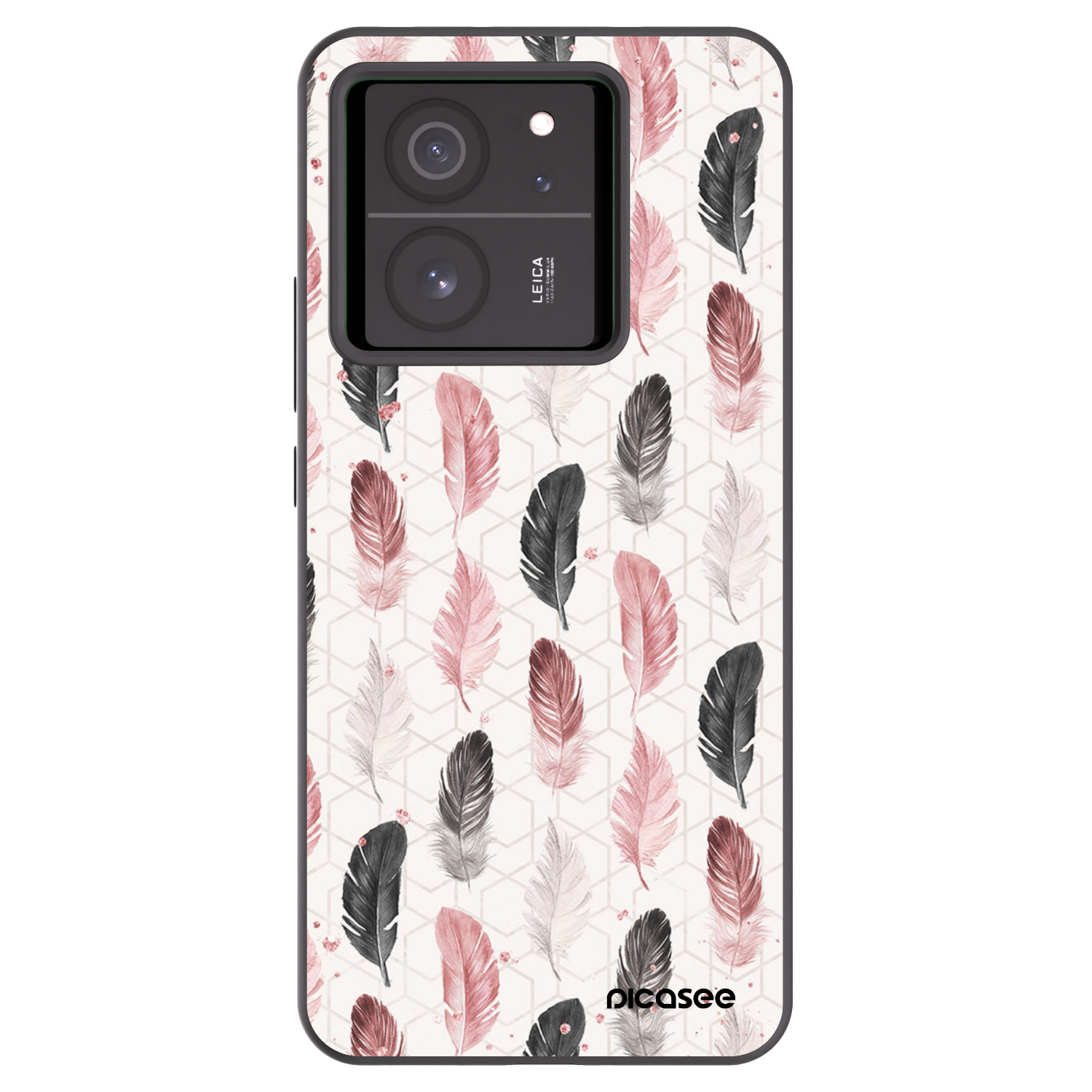 Picasee silikónový čierny obal pre Xiaomi 13T - Pírka 2