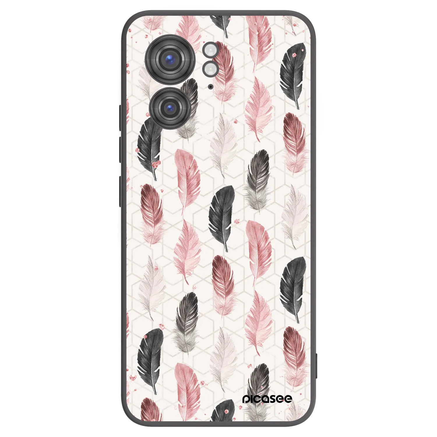 Picasee silikónový čierny obal pre Motorola Edge 40 - Pírka 2